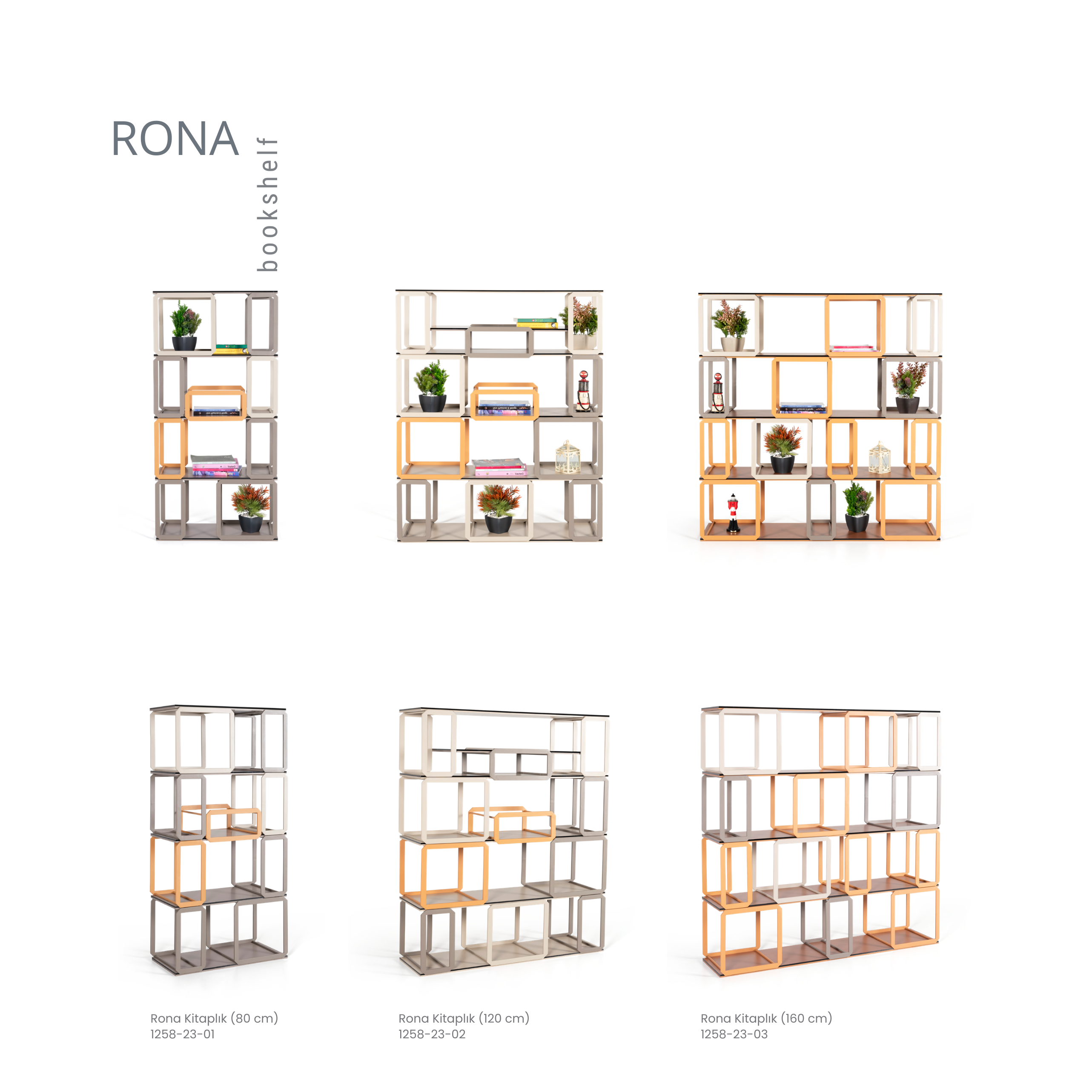 RONA MODÜLER KİTAPLIK